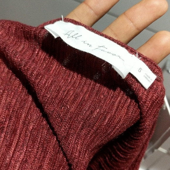 NWT All in Favor Dolman Plissé Midi Dress - Picture 6 of 6